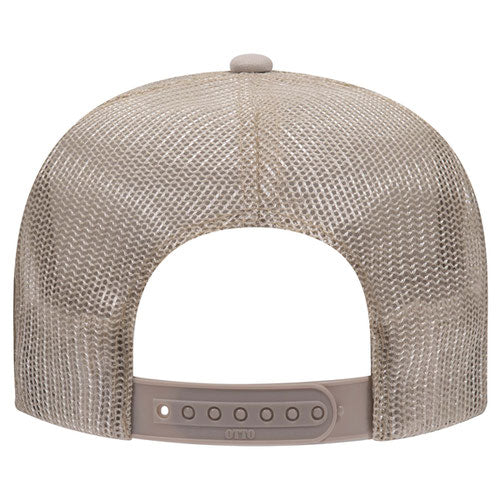 Khaki Otto Mesh Back Trucker Hat Blank 39-165