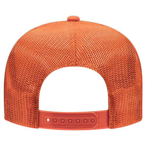 Orange Otto Mesh Back Trucker Hat Blank 39-165