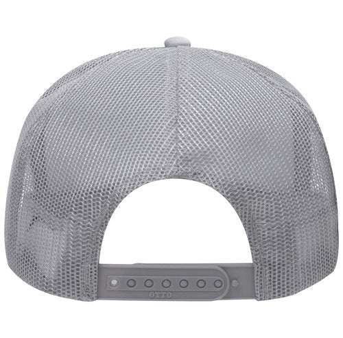 Silver Gray Otto Mesh Back Trucker Hat Blank 39-165