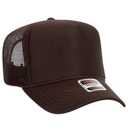 Brown Otto Mesh Back Trucker Hat Blank 39-165 (Copy)