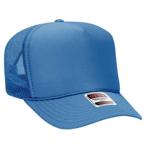 Cool Blue Otto Mesh Back Trucker Hat Blank 39-165