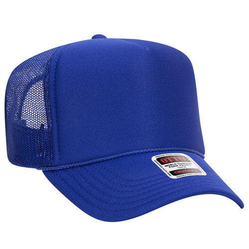 Royal Blue Otto Mesh Back Trucker Hat Blank 39-165