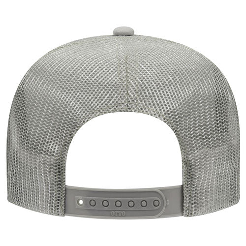 Gray Otto Mesh Back Trucker Hat Blank 39-165