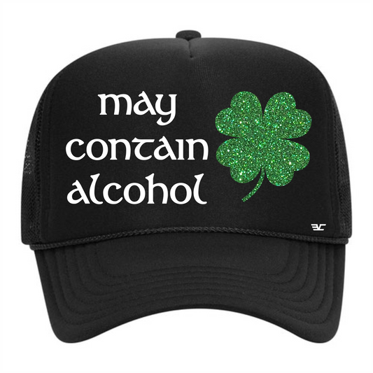 May Contain Alcohol Trucker Hat